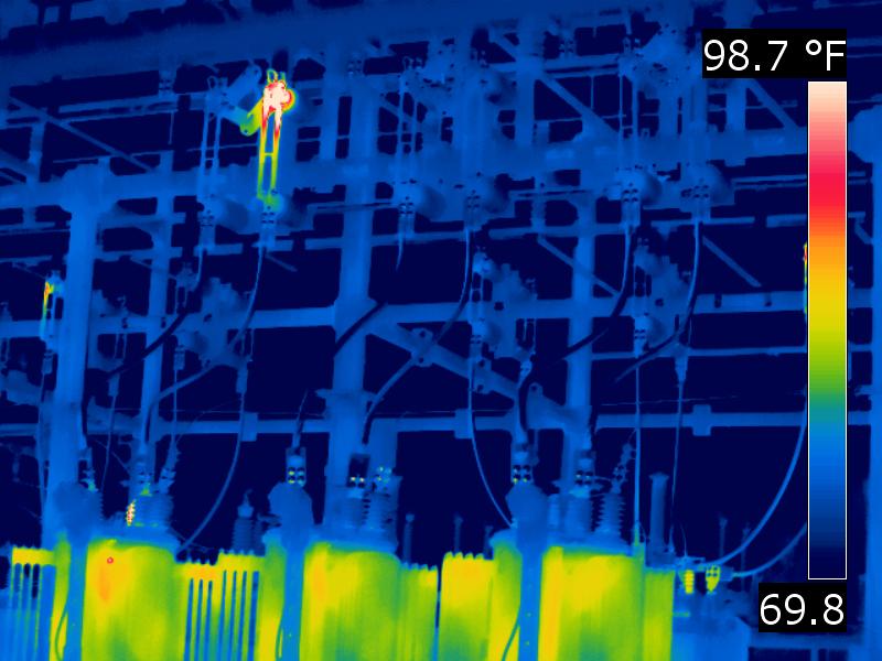 Quickly identify problems in substations from a safe distance